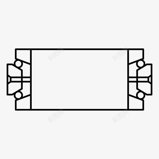 双推力球轴承工业机械零件图标svg_新图网 https://ixintu.com 工业 推力 旋转 机械 轴承 零件