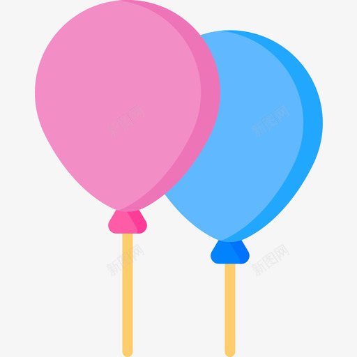 气球慈善70平的图标svg_新图网 https://ixintu.com 平的 慈善 气球
