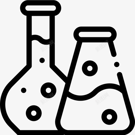 烧杯实验室22线性图标svg_新图网 https://ixintu.com 实验室 烧杯 线性