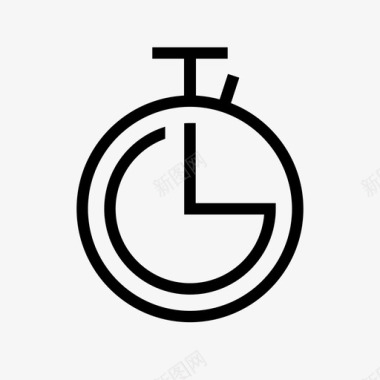 秒表时间计时器图标图标