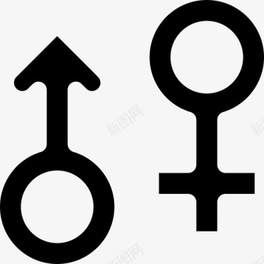 性别符号爱114填充图标图标