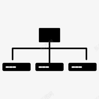 网络通信局域网图标图标