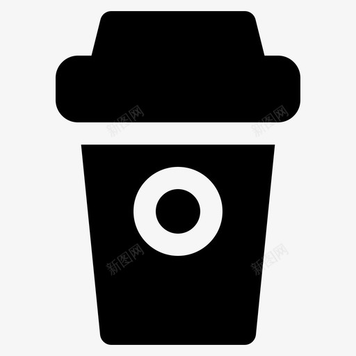 咖啡野营杯子图标svg_新图网 https://ixintu.com 咖啡 杯子 热的 野营 铭文 饮料