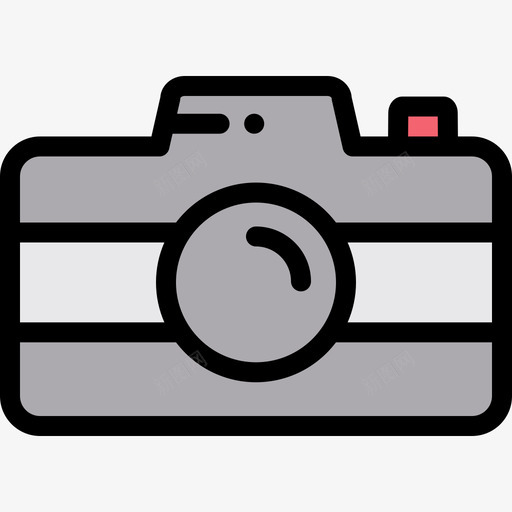 相机创意工具34线性颜色图标svg_新图网 https://ixintu.com 创意 工具 相机 线性 颜色