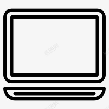 笔记本电脑设备家图标图标