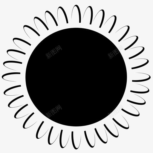 太阳装饰品灿烂的太阳图标svg_新图网 https://ixintu.com 太阳 星星 灿烂 花朵 装饰品 阳光