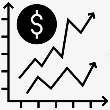 财务统计分析业务评估图标图标