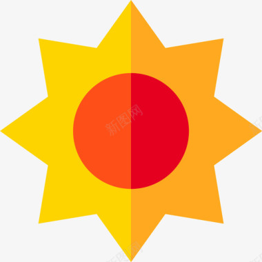 太阳墨西哥29平坦图标图标