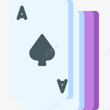 卡片魔法37扁平图标图标