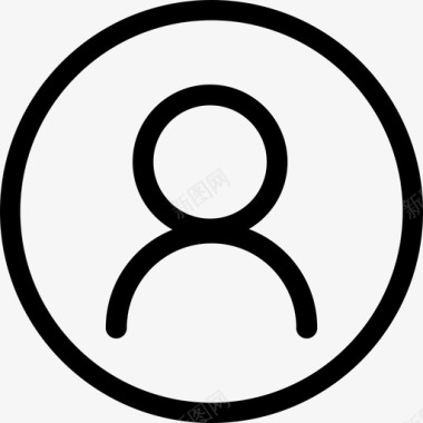 个人头像图标