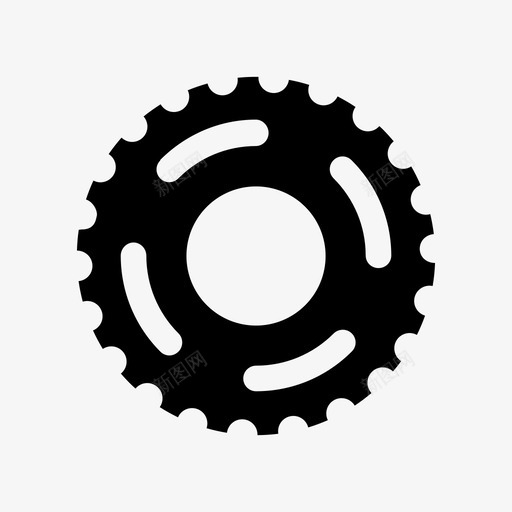 自行车齿轮踏板速度图标svg_新图网 https://ixintu.com 星星 自行车 踏板 速度 齿轮