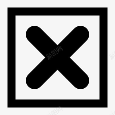 x取消关闭图标图标