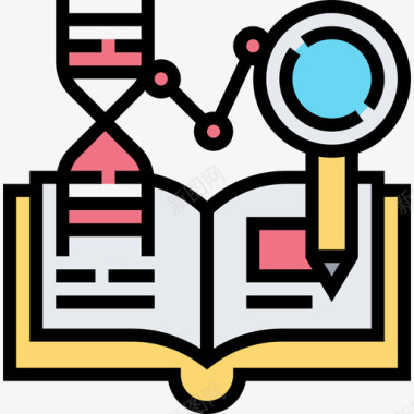 书生物技术5线颜色图标图标