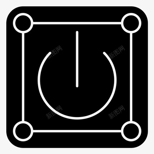 电源关开图标svg_新图网 https://ixintu.com 开关 电源