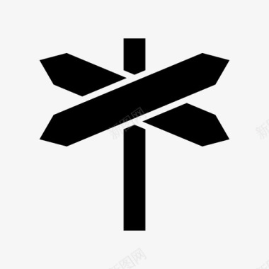 标牌广告牌方向图标图标