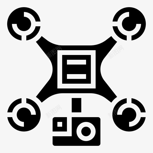 无人机天线照相机图标svg_新图网 https://ixintu.com 天线 无人机 标志 照相机 电子设备 苍蝇 车辆
