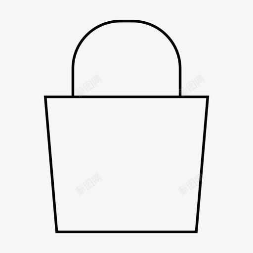 购物袋购买出售图标svg_新图网 https://ixintu.com 出售 图标 开发 网页设计 购买 购物袋