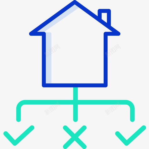 房地产规划轮廓176图标svg_新图网 https://ixintu.com 房地产 规划 轮廓