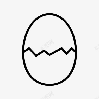 鸡蛋甜点饮食图标图标