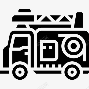 汽车运输和车辆2字形图标图标