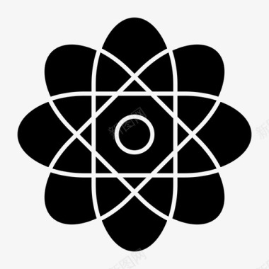 原子分子科学图标图标