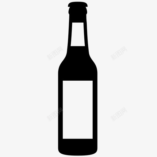 啤酒瓶酒饮料图标svg_新图网 https://ixintu.com 啤酒瓶 喝吗 我们 酒吧 饮料