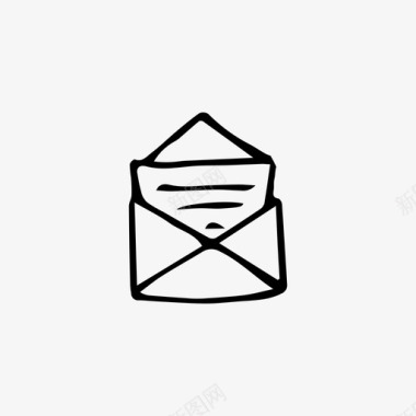信件业务办公室图标图标