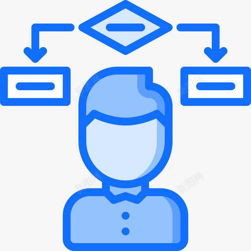 Block显影剂8蓝色图标svg_新图网 https://ixintu.com Block 显影剂 蓝色