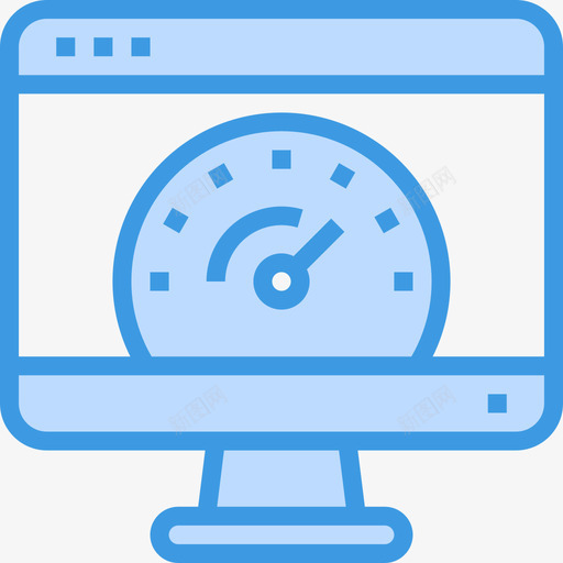 速度测试网站和windows界面蓝色图标svg_新图网 https://ixintu.com windows 测试 界面 网站 蓝色 速度