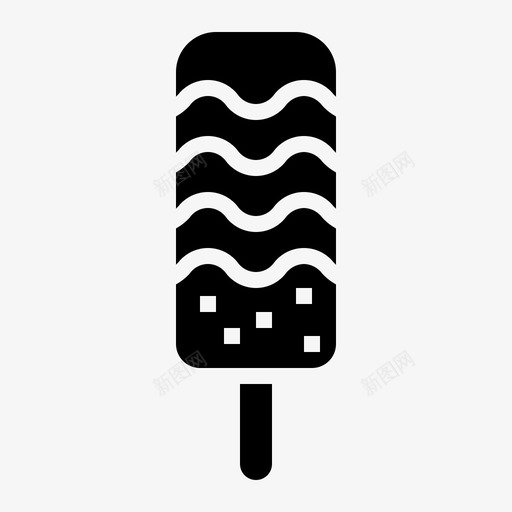 冰棒食物冰淇淋图标svg_新图网 https://ixintu.com 冰棒 冰淇淋 固体 夏威夷 夏季 甜味 食物