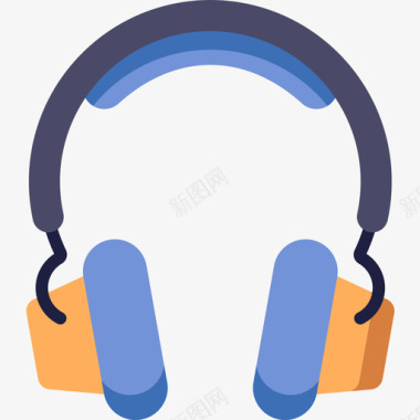 耳机音乐多媒体2平板图标图标