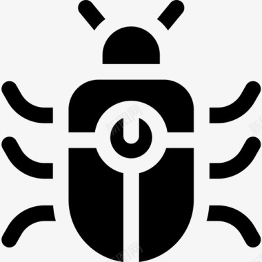 Bug编程60已填充图标图标