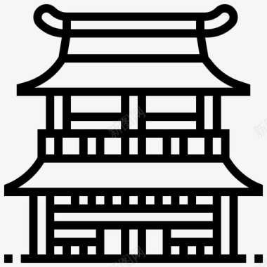 美珠宫大厦日本图标图标