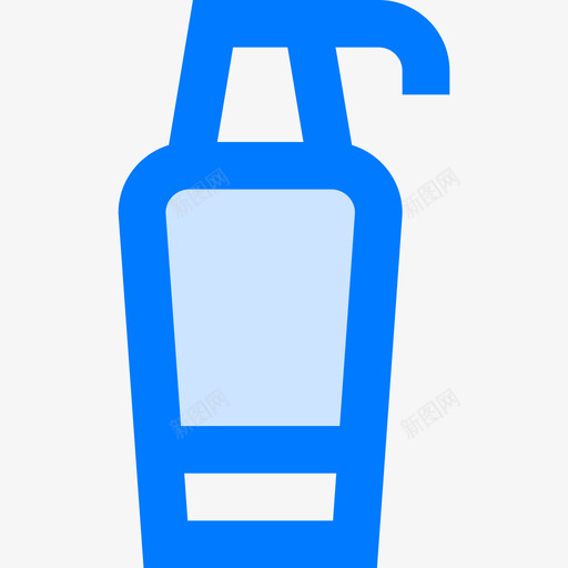 水瓶拳击5蓝色图标svg_新图网 https://ixintu.com 拳击 水瓶 蓝色