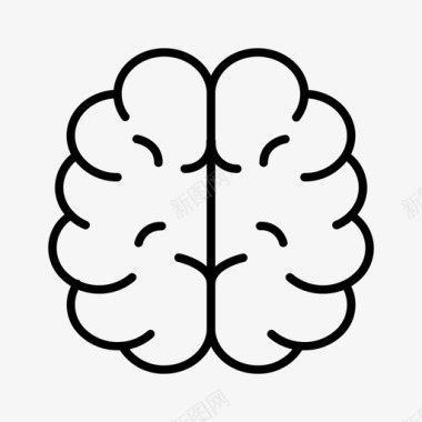 大脑智力医学图标图标