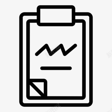 剪贴板笔记办公室图标图标