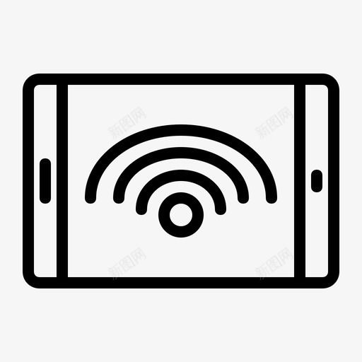 信号天线广播图标svg_新图网 https://ixintu.com 互联网 信号 天线 广播 无线 酒店