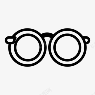 眼镜配件衣服图标图标