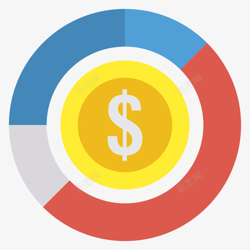 美元企业管理60美元持平图标svg_新图网 https://ixintu.com 企业管理 持平 美元