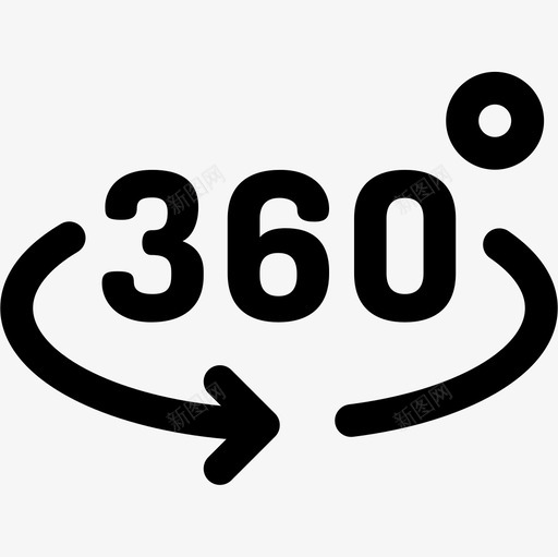 360度摄影84度填充图标svg_新图网 https://ixintu.com 360度 84度 填充 摄影