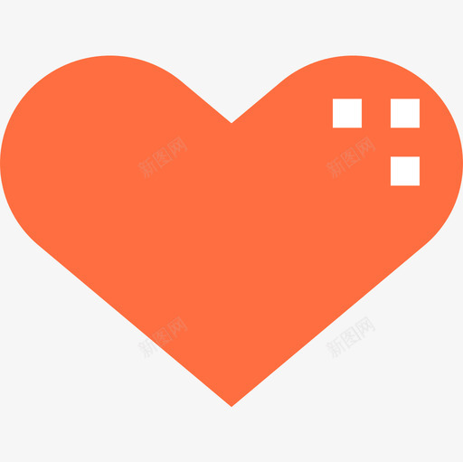 心脏运动和游戏1平的图标svg_新图网 https://ixintu.com 平的 心脏 游戏 运动