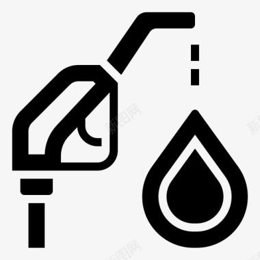 石油生态能源图标图标