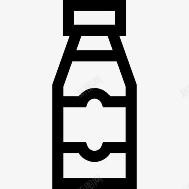 酱汁意大利17线性图标图标