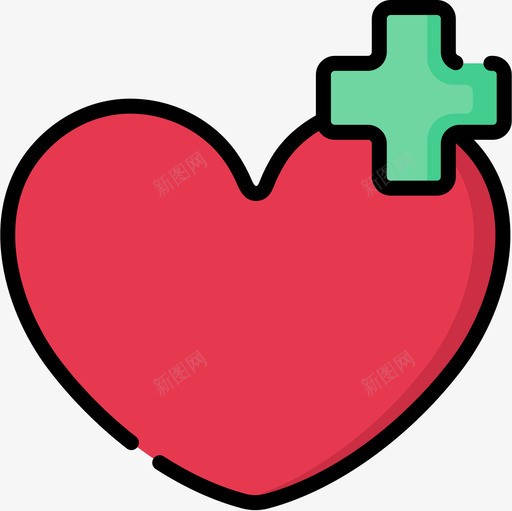 关怀慈善71线性颜色图标svg_新图网 https://ixintu.com 关怀 慈善 线性 颜色