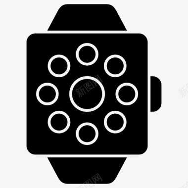 applewatchapplewatch应用程序smartwatch字形图标图标