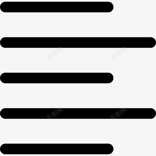 对齐对齐和段落3线颜色图标svg_新图网 https://ixintu.com 对齐 段落 颜色