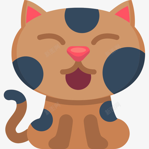 昏昏欲睡猫化身平淡图标svg_新图网 https://ixintu.com 化身 平淡 昏昏欲睡