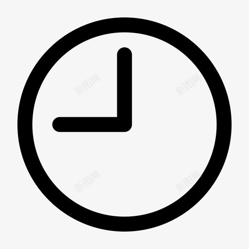 时钟钟面时间图标svg_新图网 https://ixintu.com 挂钟 时钟 时间 汇编 钟面