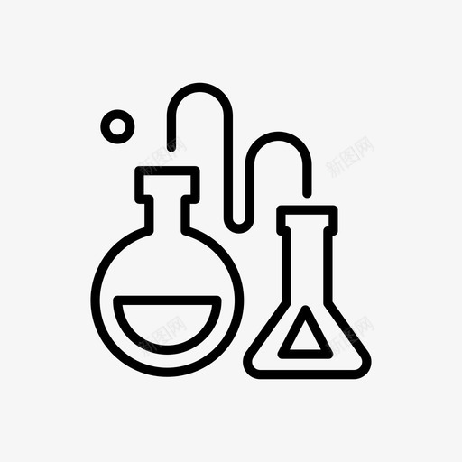 化学实验室研究图标svg_新图网 https://ixintu.com 化学 实验室 研究 科学