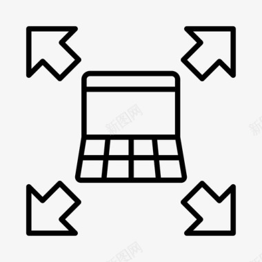 技术数字电子商务图标图标